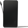 image:imagemophie Powerstation Plus AC 10K Portable Charger Standard Series  10000mAh Power Bank for iPhone 17  16 Integrated USBC Cable Folding Wall Prongs 20W Fast Charging Airline Friendly
