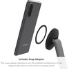 image:imagemophie Snap 2in1Charge Stand amp Pad  15w Wireless Charger Compatible with iPhones amp AirPods Includes Snap Adapter for Other Qi Enabled Phones Steel Base Adjustable AnglesStand  Pad