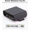 image:imagemophie Wireless 3 in 1 Travel Magnetic Wireless Charging Station Multiple Devices Compatible with Apple iPhones Google Samsung Devices AirPods BYO Watch Charger Watch Charger not IncludedCharging Station