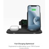 image:imagemophie Wireless Charging Stand Wireless Charging Stand and pad with USBA Port for AirPods Apple Watch iPhone Samsung Galaxy QiEnabled Devices