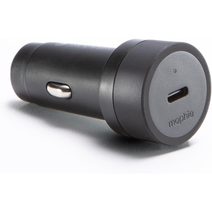 image:imageMophie 42W Dual USBC  USBA Car Charger Universal AUX Compatibility LED Indicator Fast Charging MultiDeviceUSBC