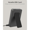 image:imageMophie Powerstation Wireless Slim with Stand 10000mAh Power Bank  MagSafe Compatible 15W Qi2Certified 30W USBC PD Fast Charging Slim Battery Pack for iPhone Android Travel amp Airplane Use10 000mAh