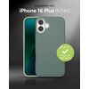 image:imageZAGG SoHo Snap GrapheneReinforced Case for iPhone 16 Pro 63Inch MagSafe Compatible Dual Layer Protection Heat Dissipation Shockproof Phone Back Cover BlueGreen