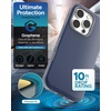 image:imageZAGG SoHo Snap GrapheneReinforced Case for iPhone 16 Pro 63Inch MagSafe Compatible Dual Layer Protection Heat Dissipation Shockproof Phone Back Cover BlueNavy Blue Gray