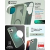image:imageZAGG SoHo Snap GrapheneReinforced Case for iPhone 16 Pro 63Inch MagSafe Compatible Dual Layer Protection Heat Dissipation Shockproof Phone Back Cover BlueGreen