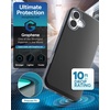 image:imageZAGG SoHo Snap GrapheneReinforced Case for iPhone 16 Pro 63Inch MagSafe Compatible Dual Layer Protection Heat Dissipation Shockproof Phone Back Cover BlueBlack