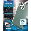 image:imageZAGG SoHo Snap GrapheneReinforced Case for iPhone 16 Pro 63Inch MagSafe Compatible Dual Layer Protection Heat Dissipation Shockproof Phone Back Cover BlueGreen