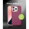 image:imageZAGG SoHo Snap GrapheneReinforced Case for iPhone 16 Pro 63Inch MagSafe Compatible Dual Layer Protection Heat Dissipation Shockproof Phone Back Cover BlueCurrant Red Pink