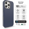 image:imageZAGG SoHo Snap GrapheneReinforced Case for iPhone 16 Pro 63Inch MagSafe Compatible Dual Layer Protection Heat Dissipation Shockproof Phone Back Cover BlueNavy Blue Gray