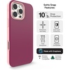 image:imageZAGG SoHo Snap GrapheneReinforced Case for iPhone 16 Pro 63Inch MagSafe Compatible Dual Layer Protection Heat Dissipation Shockproof Phone Back Cover BlueCurrant Red Pink