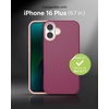 image:imageZAGG SoHo Snap GrapheneReinforced Case for iPhone 16 Pro 63Inch MagSafe Compatible Dual Layer Protection Heat Dissipation Shockproof Phone Back Cover BlueCurrant Red Pink