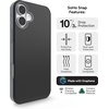 image:imageZAGG SoHo Snap GrapheneReinforced Case for iPhone 16 Pro 63Inch MagSafe Compatible Dual Layer Protection Heat Dissipation Shockproof Phone Back Cover BlueBlack