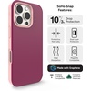 image:imageZAGG SoHo Snap GrapheneReinforced Case for iPhone 16 Pro 63Inch MagSafe Compatible Dual Layer Protection Heat Dissipation Shockproof Phone Back Cover BlueCurrant Red Pink