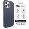 image:imageZAGG SoHo Snap GrapheneReinforced Case for iPhone 16 Pro 63Inch MagSafe Compatible Dual Layer Protection Heat Dissipation Shockproof Phone Back Cover BlueNavy Blue Gray