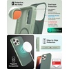 image:imageZAGG SoHo Snap GrapheneReinforced Case for iPhone 16 Pro 63Inch MagSafe Compatible Dual Layer Protection Heat Dissipation Shockproof Phone Back Cover BlueGreen
