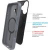 image:imageZAGG SoHo Snap GrapheneReinforced Case for iPhone 16 Pro 63Inch MagSafe Compatible Dual Layer Protection Heat Dissipation Shockproof Phone Back Cover BlueBlack