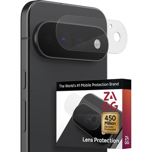 image:imageZAGG Glass Elite Google Pixel 11 Pro XL Camera Lens Protector  5x Stronger Clear AntiReflective Tempered Glass Impact amp Scratch Resistant Shield Smudge Resistant Precise FitGoogle Pixel 11 Pro XL
