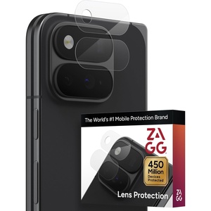 image:imageZAGG Glass Elite Google Pixel 11 Pro XL Camera Lens Protector  5x Stronger Clear AntiReflective Tempered Glass Impact amp Scratch Resistant Shield Smudge Resistant Precise FitGoogle Pixel 11 Pro Fold