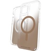 image:imageGEAR4 ZAGG Milan Snap Case  MagSafe Compatible Clear Case with Beautiful Detailing  for Apple iPhone 13  Gold702008219Gold