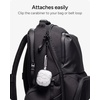 image:imageZAGG Case with Carabiner for AirPods 4  Wireless Charging Compatible Protective Cover  360 Drop Dust amp Scratch Protection Durable Silicone Design Boho BlossomBoho Blossom