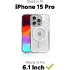 image:imageZAGG Crystal Palace iPhone 151413 Case  Drop Protection 13ft4miPhone 15 Pro