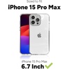 image:imageZAGG Crystal Palace iPhone 151413 Case  Drop Protection 13ft4miPhone 15 Pro Max