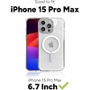 image:imageZAGG Crystal Palace iPhone 151413 Case  Drop Protection 13ft4miPhone 15 Pro Max