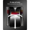 image:imageZAGG Elite Privacy 360 Glass Screen Protector for iPhone 15 Pro  5X Ultra Strong Tempered Glass 4Way Privacy Filter Scratch Protection AntiSmudge Easy to Install InvisibleShield