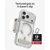 image:imageZAGG Santa Cruz Snap Case with Kickstand for iPhone 17 Pro  Jet Black Drop Protection 13ft4m MagSafe Charging Compatible ClearGuard AntiYellowing Technology Scratch Resistant Phone CaseTitanium