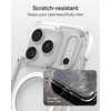 image:imageZAGG Santa Cruz Snap Case with Kickstand for iPhone 17 Pro  Jet Black Drop Protection 13ft4m MagSafe Charging Compatible ClearGuard AntiYellowing Technology Scratch Resistant Phone CaseWhite