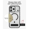 image:imageZAGG Santa Cruz Snap Case with Kickstand for iPhone 17 Pro  Jet Black Drop Protection 13ft4m MagSafe Charging Compatible ClearGuard AntiYellowing Technology Scratch Resistant Phone CaseBlack