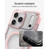 image:imageZAGG Santa Cruz Snap Case with Kickstand for iPhone 17 Pro  Jet Black Drop Protection 13ft4m MagSafe Charging Compatible ClearGuard AntiYellowing Technology Scratch Resistant Phone CasePink Sorbet