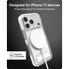 image:imageZAGG Santa Cruz Snap Case with Kickstand for iPhone 17 Pro  Jet Black Drop Protection 13ft4m MagSafe Charging Compatible ClearGuard AntiYellowing Technology Scratch Resistant Phone CaseWhite