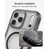 image:imageZAGG Santa Cruz Snap Case with Kickstand for iPhone 17 Pro  Jet Black Drop Protection 13ft4m MagSafe Charging Compatible ClearGuard AntiYellowing Technology Scratch Resistant Phone CaseBlack