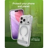 image:imageZAGG Santa Cruz Snap Case with Kickstand for iPhone 17 Pro  Jet Black Drop Protection 13ft4m MagSafe Charging Compatible ClearGuard AntiYellowing Technology Scratch Resistant Phone CaseSilver