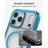 image:imageZAGG Santa Cruz Snap Case with Kickstand for iPhone 17 Pro  Jet Black Drop Protection 13ft4m MagSafe Charging Compatible ClearGuard AntiYellowing Technology Scratch Resistant Phone CaseTranquil Blue