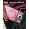 image:imageZAGG Luxe Phone Case for iPhone 18 Pro 17 Pro PinkThrift Pink Tinted