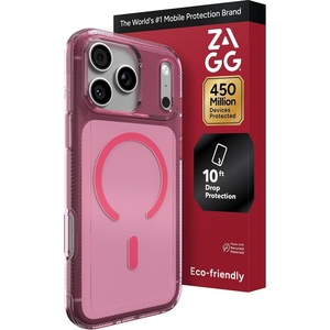 image:imageZAGG Luxe Phone Case for iPhone 18 Pro 17 Pro PinkThrift Pink Tinted