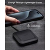 image:imagemophie 15W Universal Wireless Charge Pad QiCompatible Charger for Samsung Galaxy Google Pixel Apple iPhone 111213 Mini Pro and Pro Max iPhone XRXSSE 8 BlackGen 3