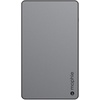 image:imagemophie Powerstation Power Bank  6200 mAh Internal Battery Two 21A Quick Charging USBA Ports Micro USB to USBA Charging Cord Included Stylish Aluminium Finish TripleTested for SafetySpace Gray