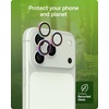 image:imageZAGG Camera Lens Protector for iPhone 18 Pro 18 Pro Max BlueIridescent