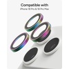 image:imageZAGG Camera Lens Protector for iPhone 18 Pro 18 Pro Max BlueIridescent
