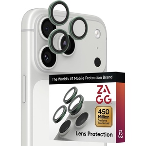 image:imageZAGG Camera Lens Protector for iPhone 18 Pro 18 Pro Max BlueWild Green