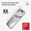 image:imageZAGG InvisibleShield Glass Elite iPhone 18 Pro  17 Pro Screen Protector  5X Stronger Impact and Shatter Protection Maximum Scratch Resistance AntiFingerprint Technology Easy to Install