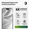 image:imageZAGG InvisibleShield Glass Elite iPhone 18 Pro  17 Pro Screen Protector  5X Stronger Impact and Shatter Protection Maximum Scratch Resistance AntiFingerprint Technology Easy to Install