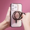 image:imageZAGG Ring Snap 360 Magnetic Ring Accessory  360 Degree Rotation Secure Hold with Kickstand  Super Strong Magnet Compatible with MagSafe Devices iPhone 14 amp Snap Compatible Devices Rose Gold
