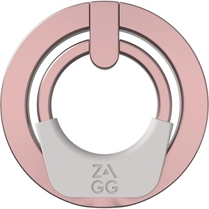 image:imageZAGG Ring Snap 360 Magnetic Ring Accessory  360 Degree Rotation Secure Hold with Kickstand  Super Strong Magnet Compatible with MagSafe Devices iPhone 14 amp Snap Compatible Devices Rose Gold